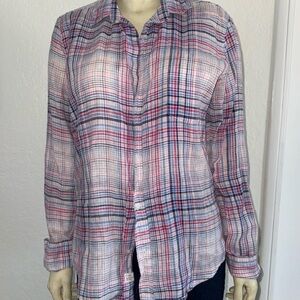 Frank & Eileen “Eileen” Plaid Shirt Size Small